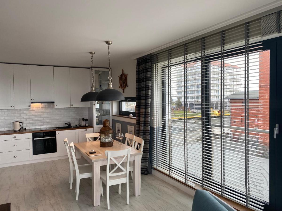Apartament Blekitny Przy Latarni Ujście-Darłowskie エクステリア 写真