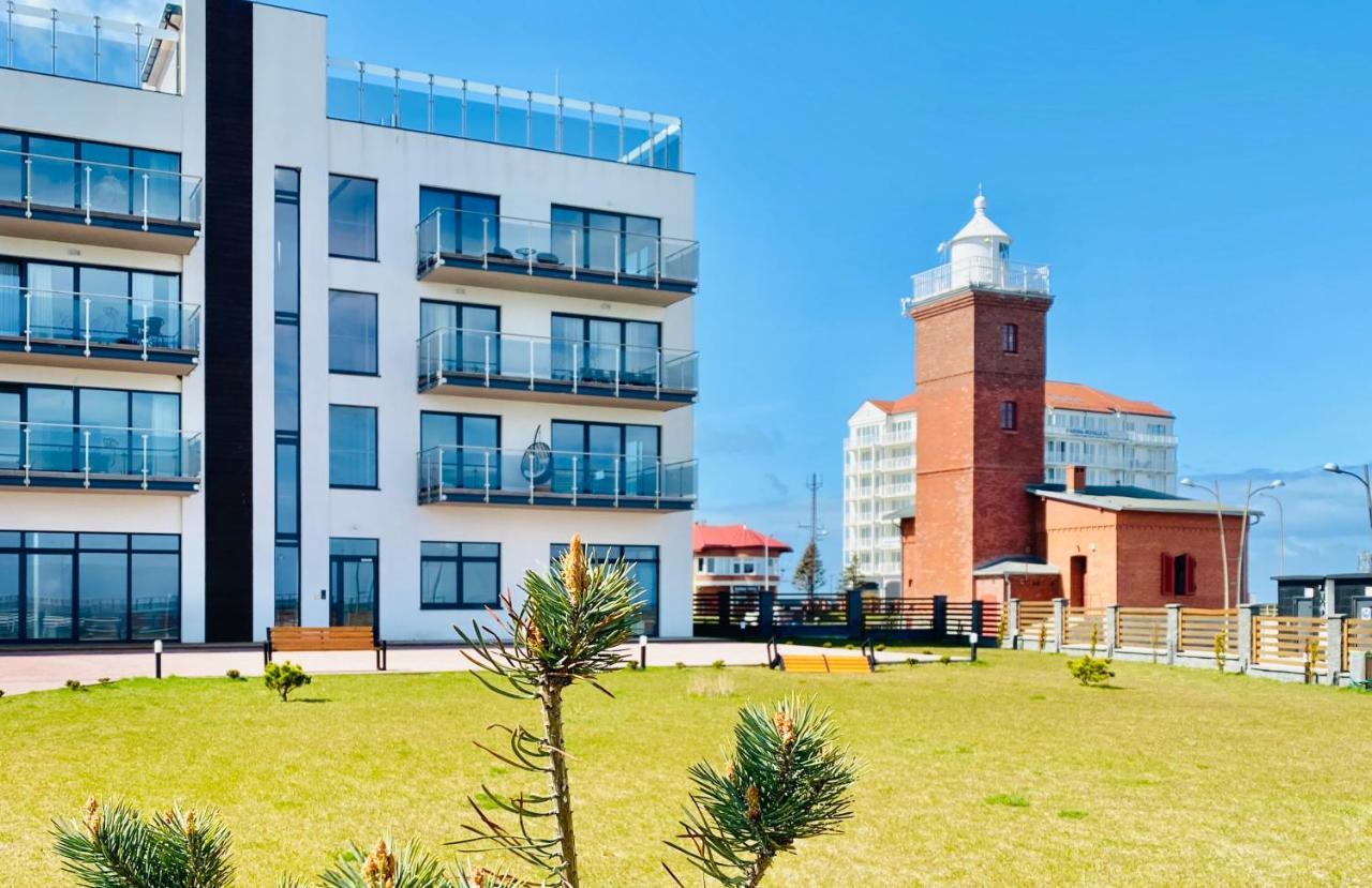Apartament Blekitny Przy Latarni Ujście-Darłowskie エクステリア 写真